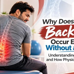 Why Does Back Pain Occur Even Without an Injury? Understanding the Causes and How Physiotherapy Helps